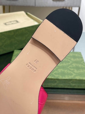 Gucci 694451 Women's Interlocking G cut-out slide sandal G66761 - 34 - View 9