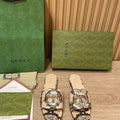 Gucci 694451 Women's Interlocking G cut-out slide sandal G66762 - 34 - View 1