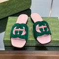 Gucci 694451 Women's Interlocking G cut-out slide sandal G66764 - 34 - View 1