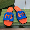 Gucci 694451 Women's Interlocking G cut-out slide sandal G66766 - 34 - View 1