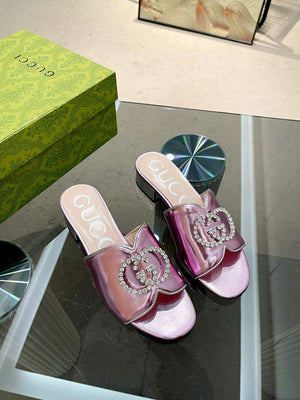 Gucci 695202 Women's Double G Slide Sandal G56242 - 35 - View 4