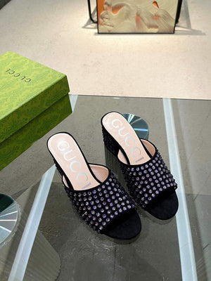 Gucci 695202 Women's Double G Slide Sandal G56243 - 35 - View 5