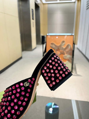 Gucci 695202 Women's Double G Slide Sandal G56244 - 35 - View 2
