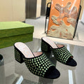 Gucci 695202 Women's Double G Slide Sandal G56245 - 35 - View 1