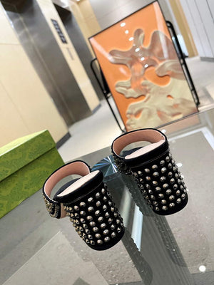 Gucci 695202 Women's Double G Slide Sandal G56248 - 35 - View 7