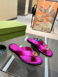 Gucci 695203 Men Women's Flip Flops Sandal G56249