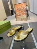 Gucci 695203 Men Women's Flip Flops Sandal G56254