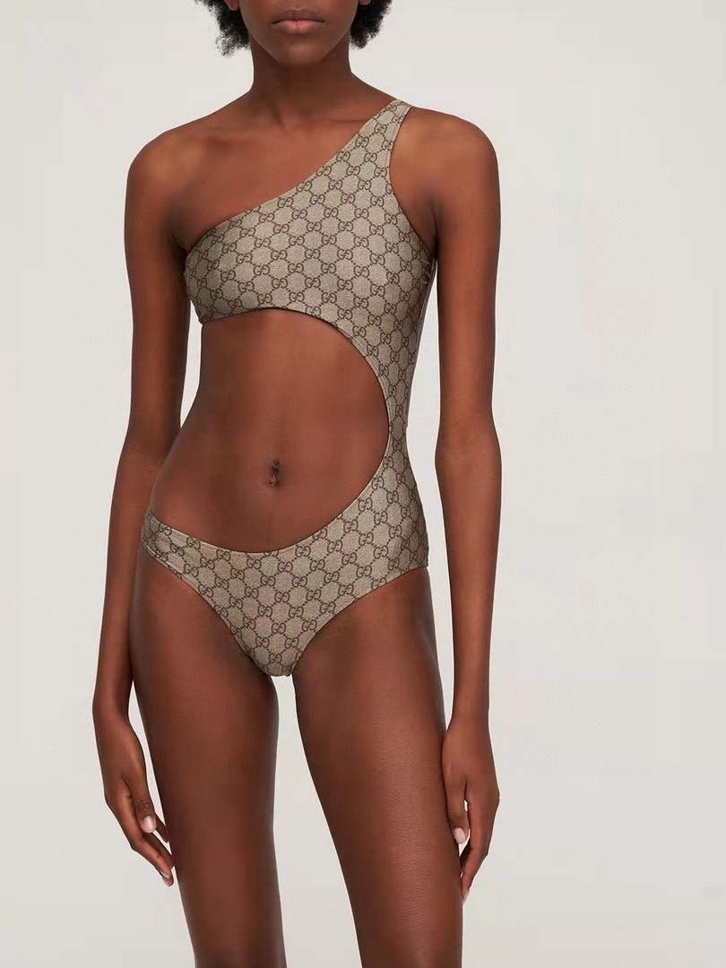 Gucci 695817 GG stretch jersey swimsuit G65937 - S - View 1