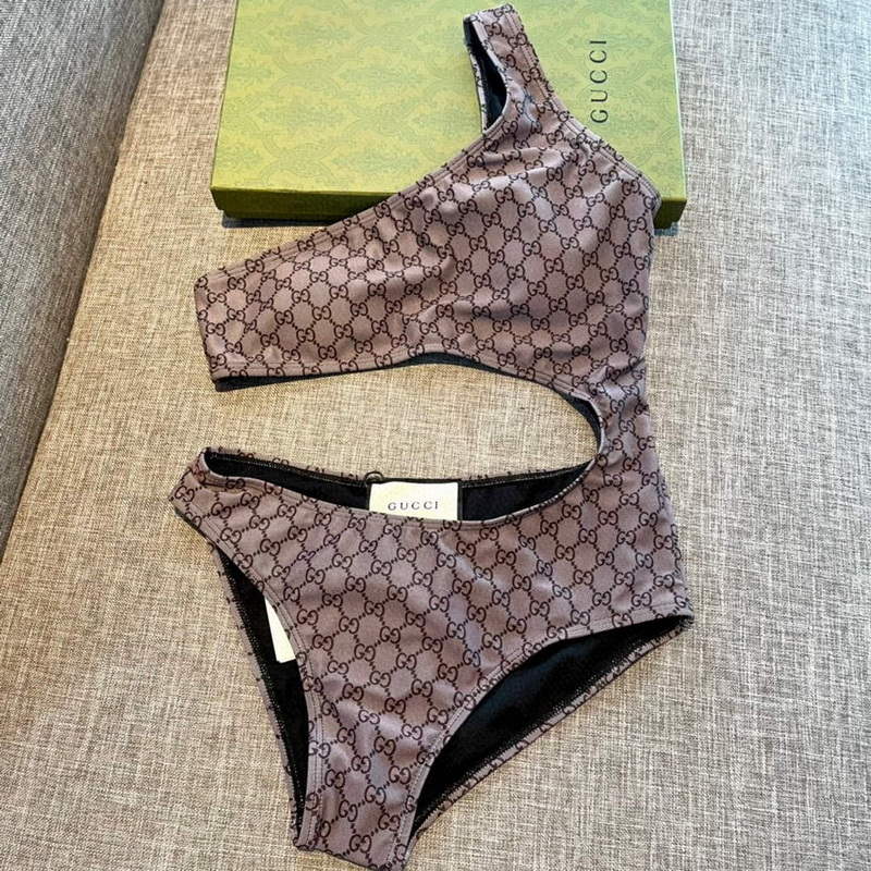 Gucci 695817 GG stretch jersey swimsuit G65937