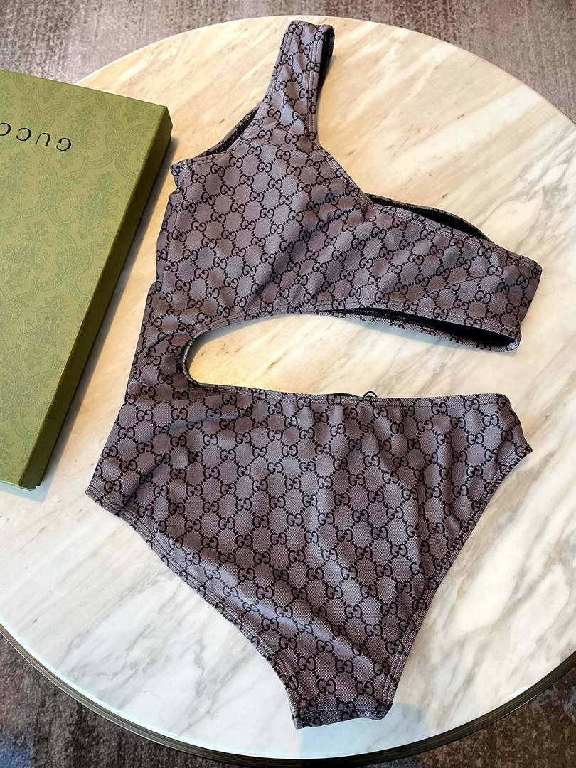 Gucci 695817 GG stretch jersey swimsuit G65937