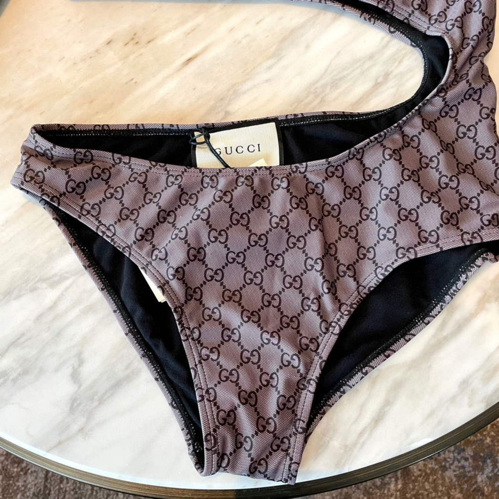 Gucci 695817 GG stretch jersey swimsuit G65937