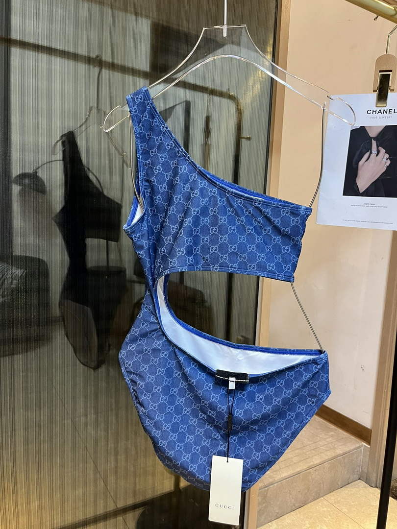 Gucci 695817 GG stretch jersey swimsuit G65939