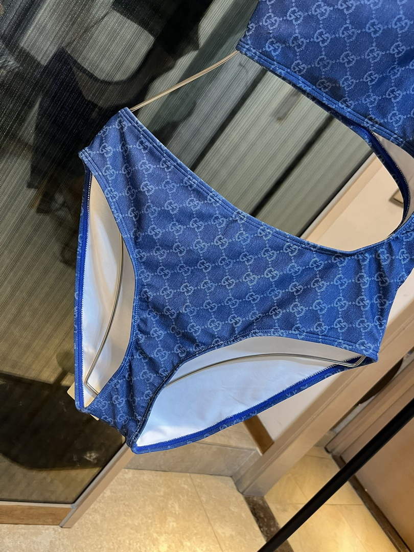 Gucci 695817 GG stretch jersey swimsuit G65939