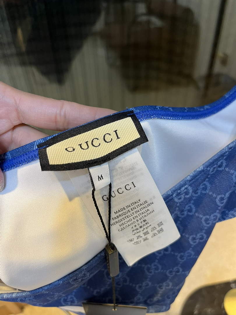 Gucci 695817 GG stretch jersey swimsuit G65939