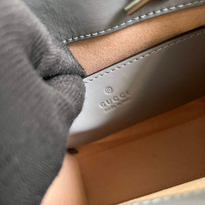 Gucci 696123 GG Marmont Matelass¨¦ Mini Bag Gray - Default Title - View 9