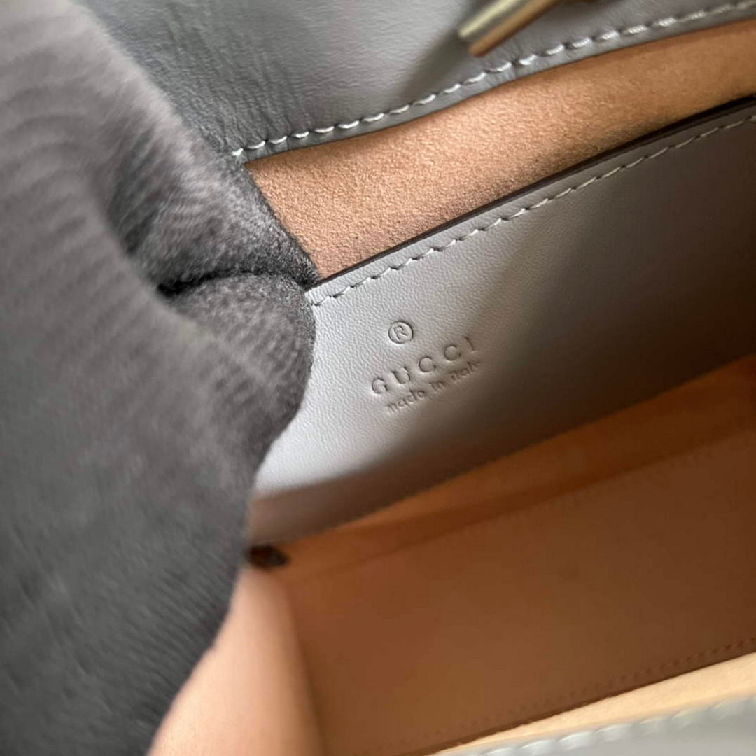 Gucci 696123 GG Marmont Matelass¨¦ Mini Bag Gray
