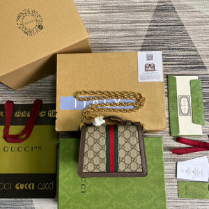 Gucci 696180 Ophidia GG Mini Shoulder Bag Brown - Default Title - View 3