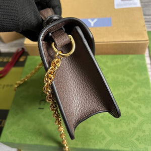 Gucci 696180 Ophidia GG Mini Shoulder Bag Brown - Default Title - View 4