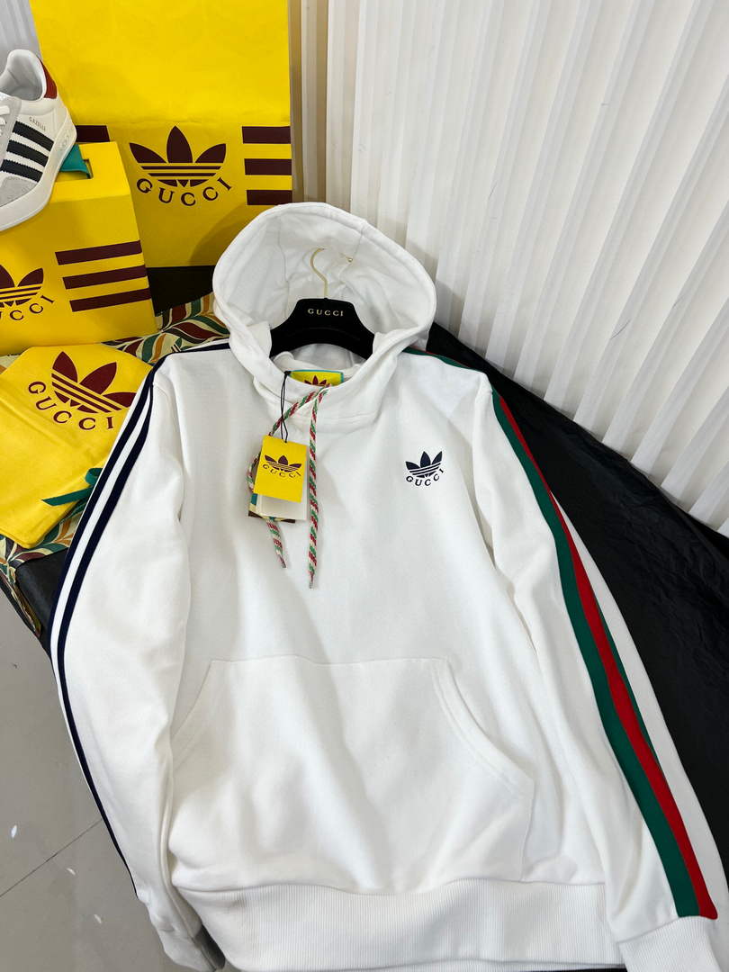 Gucci ?96270 adidas x Gucci cotton sweatshirt