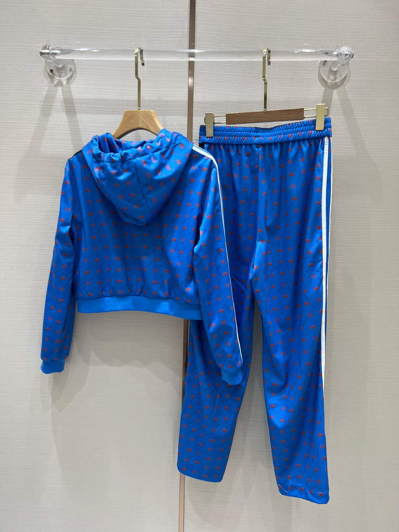 Gucci 697190 adidas x Gucci jogging pants for women