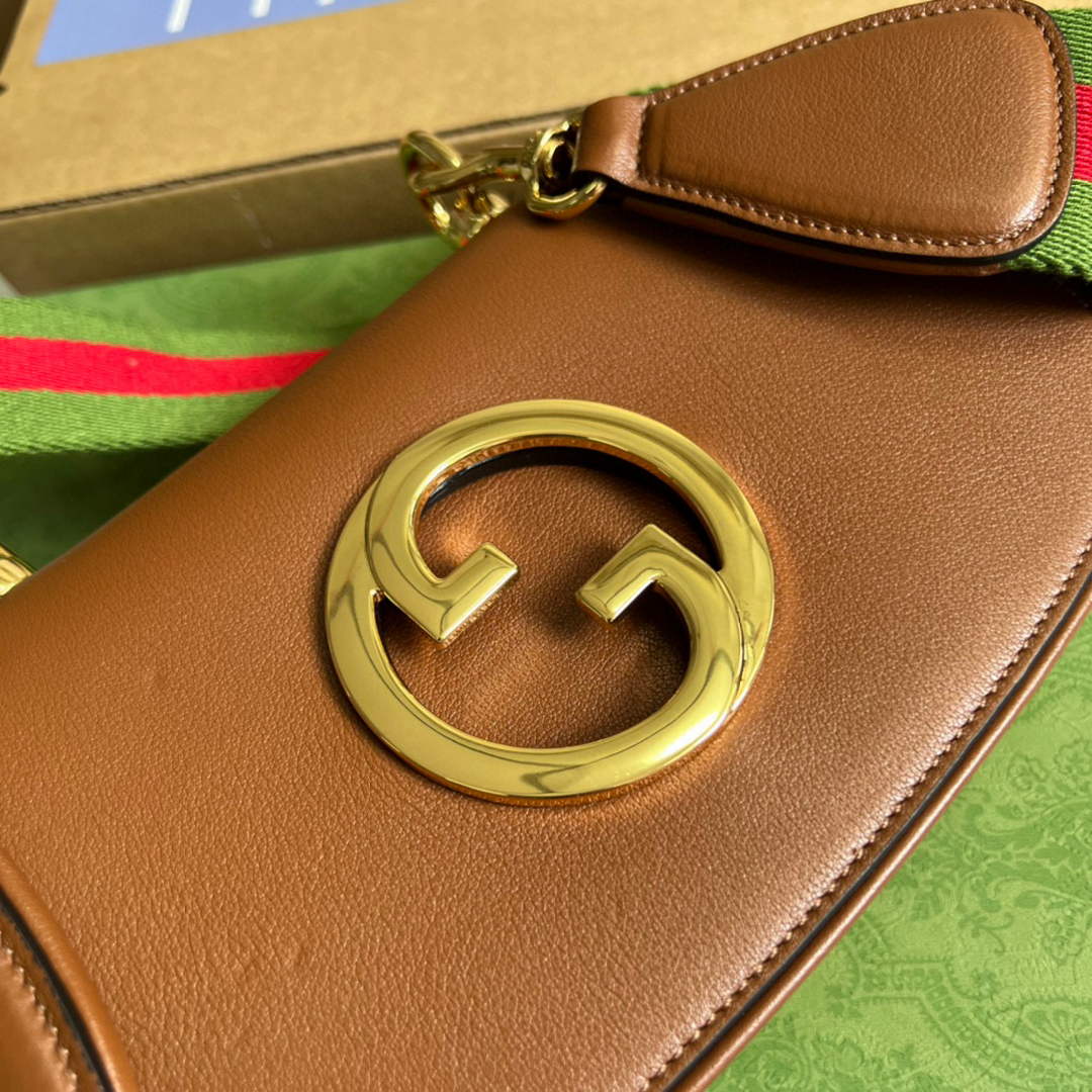 Gucci ?698643 Blondie mini bag in cuir leather?