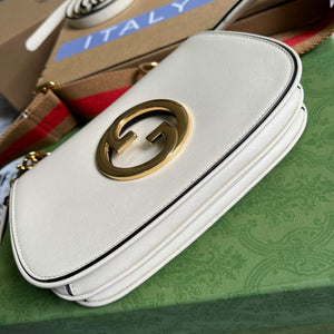 Gucci ?698643 Blondie mini bag in white leather - Default Title - View 6
