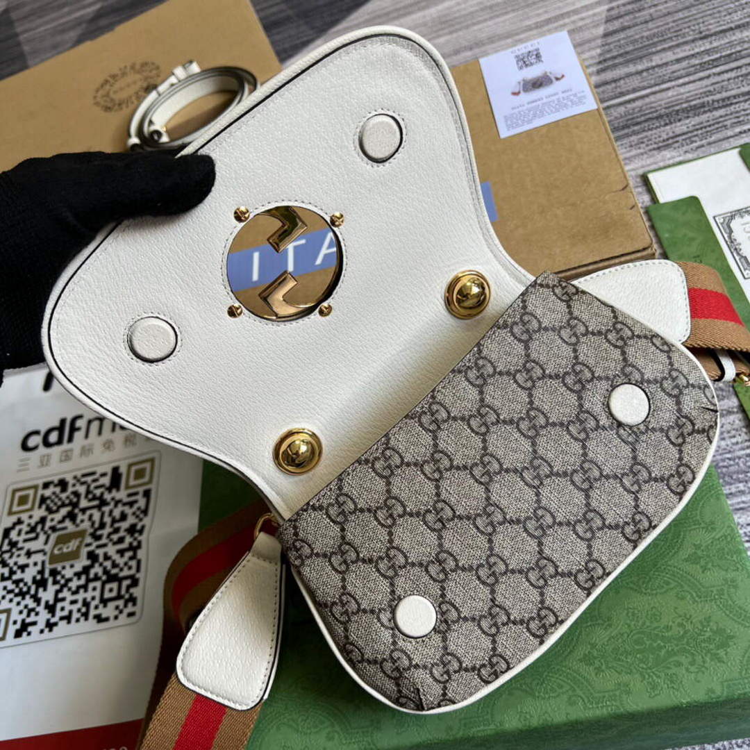 Gucci 698643 Gucci Blondie mini bag White