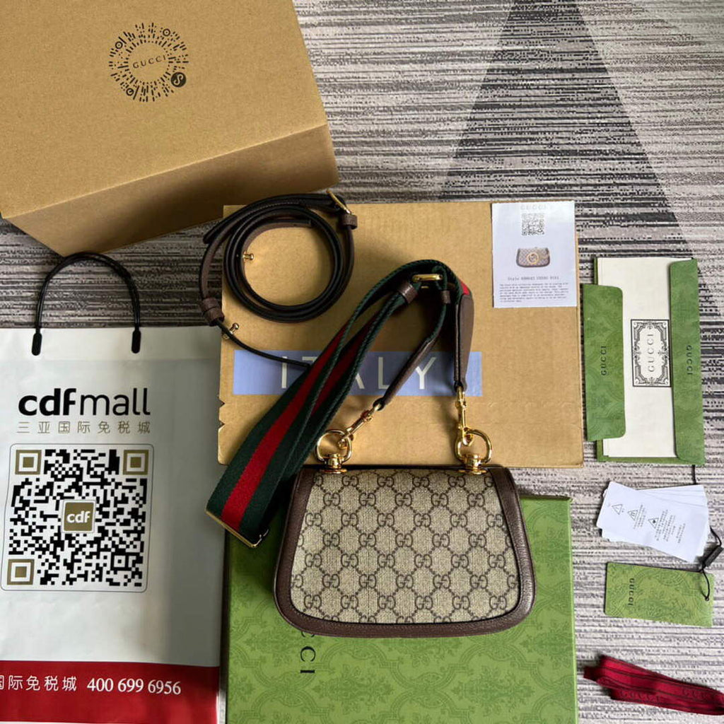 Gucci 698643 Gucci Blondie mini bag Brown