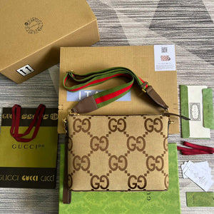 Gucci 699130 Jumbo GG Messenger Bag - Default Title - View 1