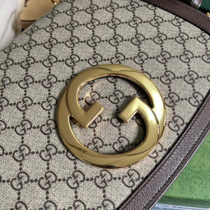 Gucci 699210 Medium Shoulder Bag With Round Interlocking G - Default Title - View 5
