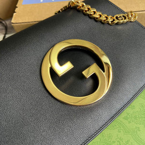 Gucci 699268 Blondie shoulder bag Black leather - Default Title - View 5