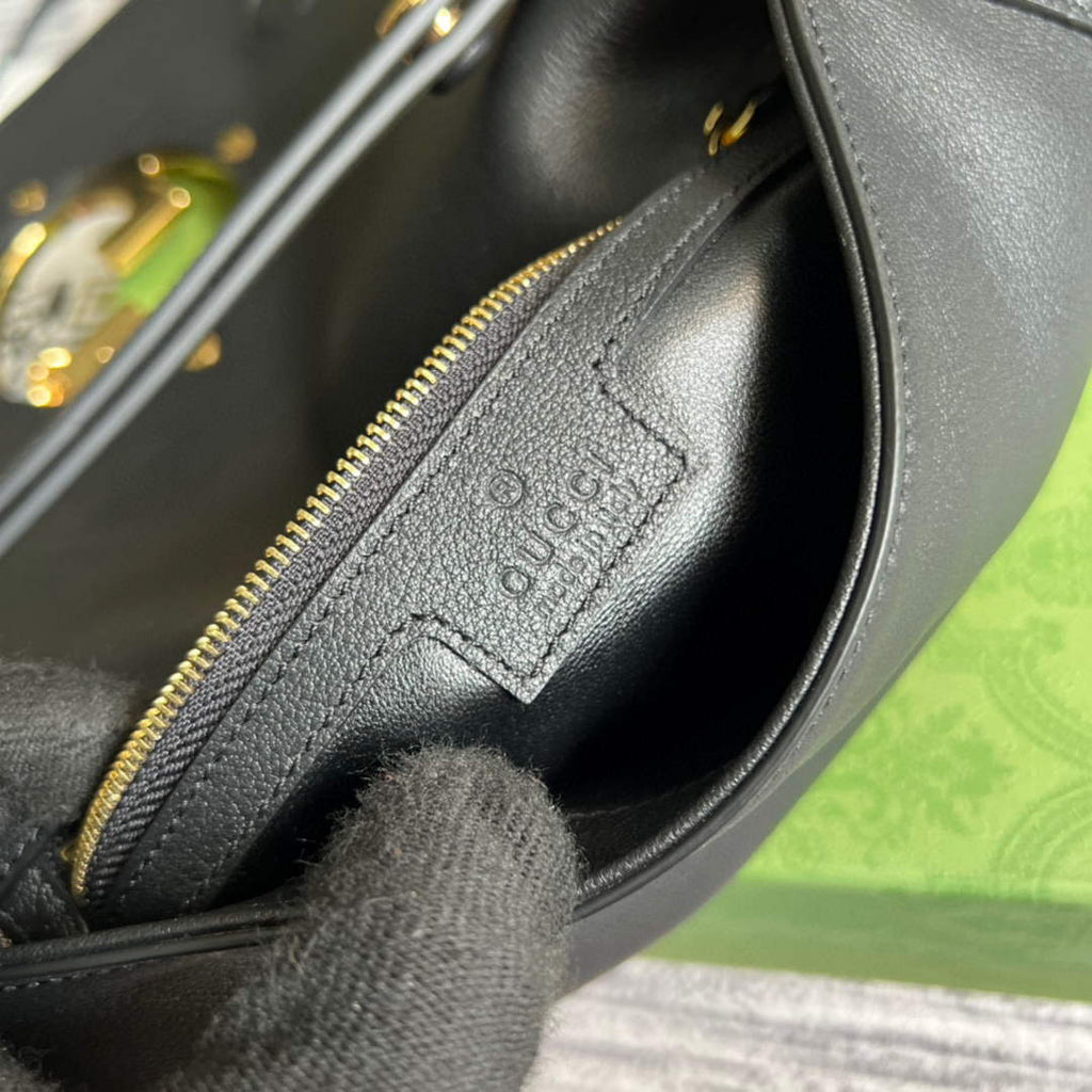 Gucci 699268 Blondie shoulder bag Black leather