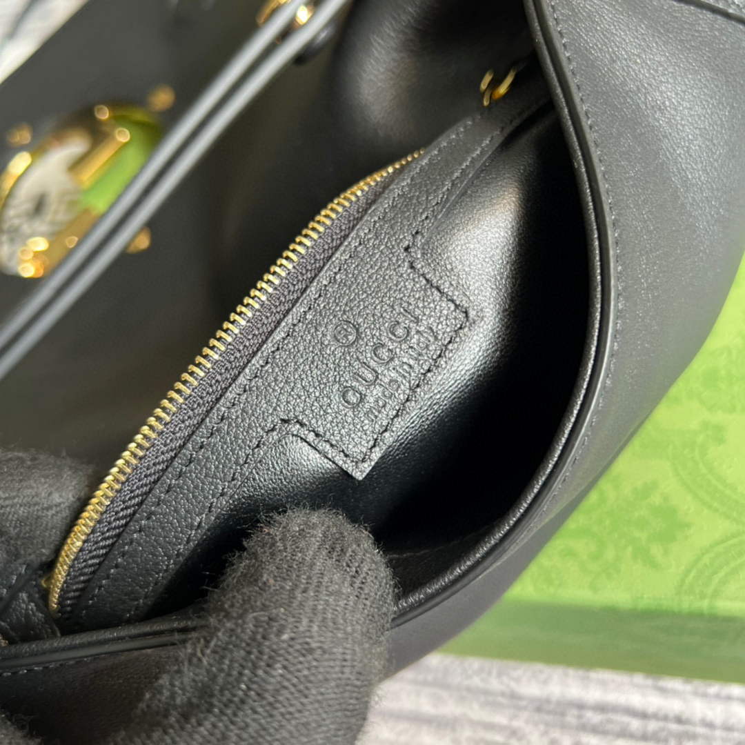 Gucci 699268 Blondie shoulder bag Black leather - Default Title - View 9