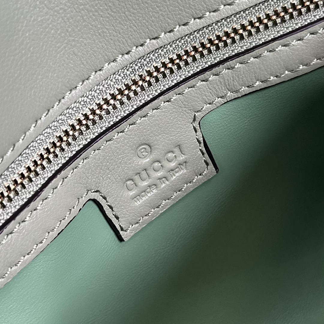 Gucci 699268 Gucci Blondie Shoulder Bag Light green leather - Default Title - View 9