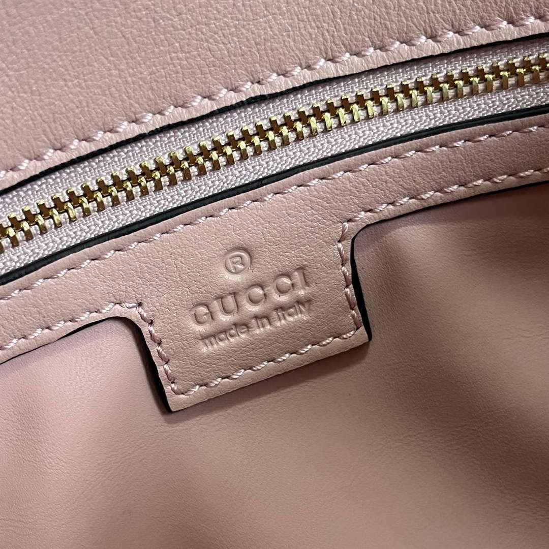 Gucci 699268 Gucci Blondie Shoulder Bag Light pink leather - Default Title - View 9