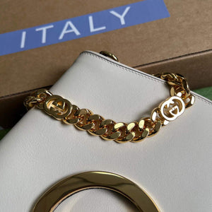 Gucci 699268 Gucci Blondie shoulder leather bag White - Default Title - View 6