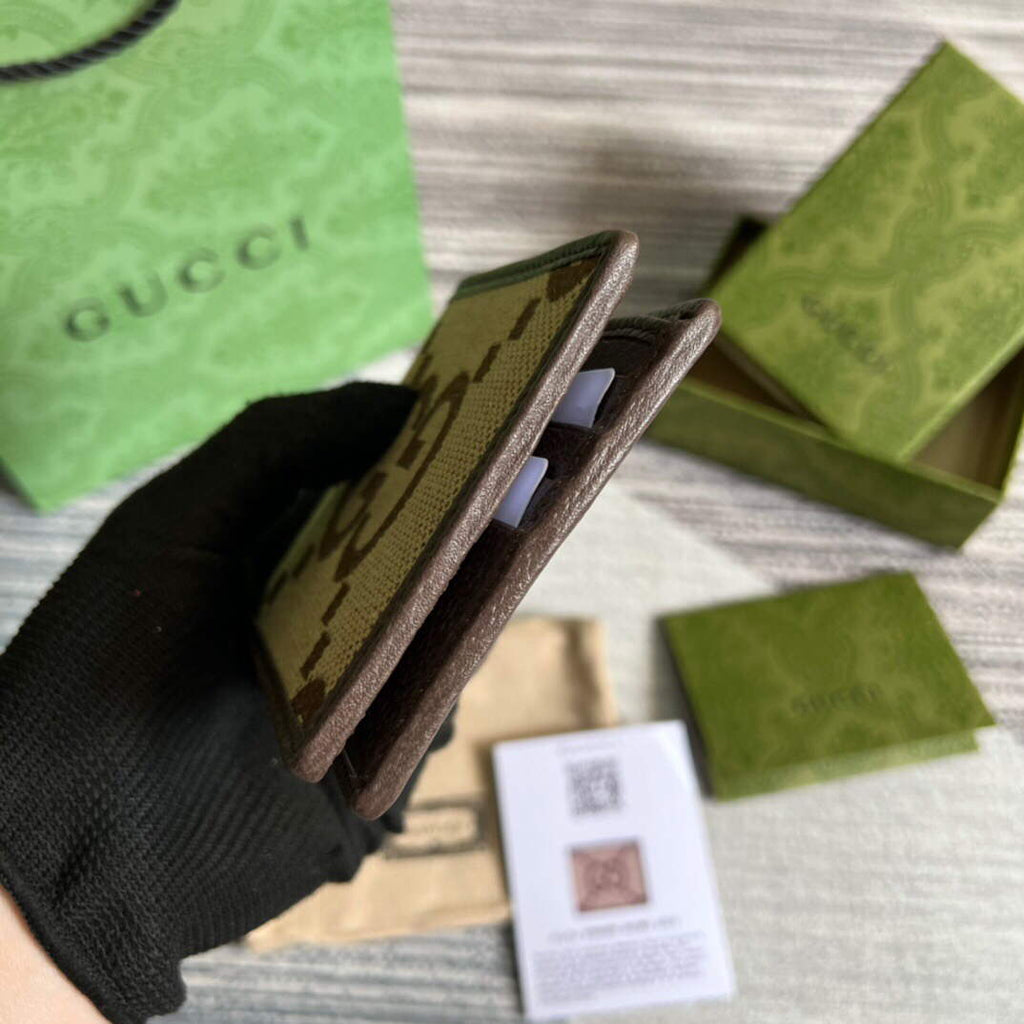 Gucci 699308 Jumbo GG Wallet Brown