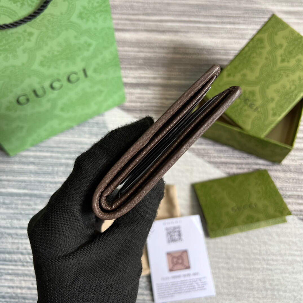 Gucci 699308 Jumbo GG Wallet Brown