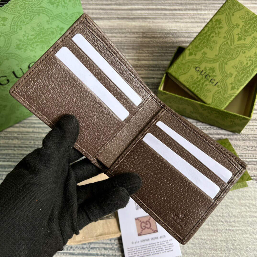 Gucci 699308 Jumbo GG Wallet Brown