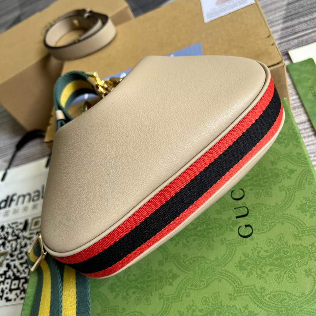 Gucci 699409 Gucci Attache small shoulder bag Khaki - Default Title - View 5