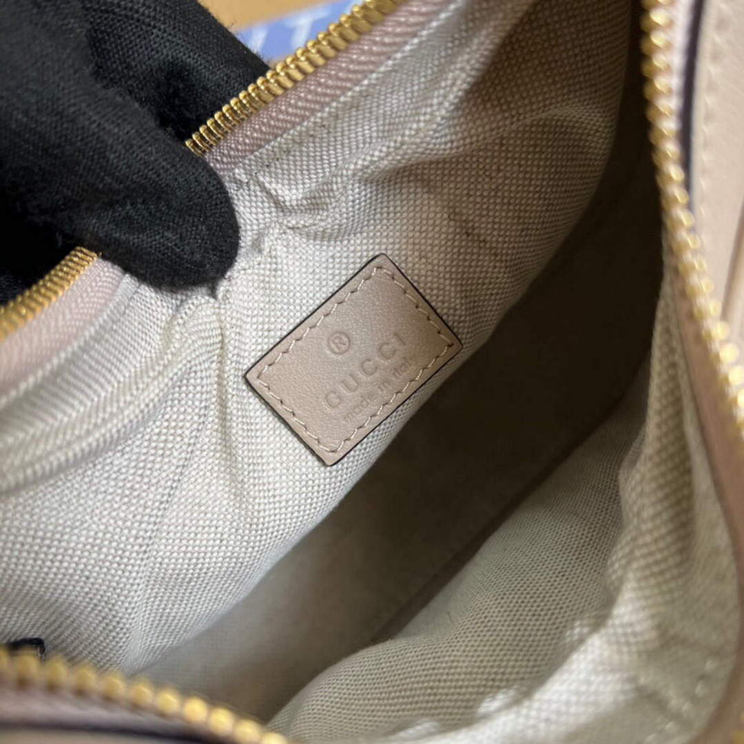 Gucci 699409 Gucci Attache small shoulder bag Khaki - Default Title - View 9