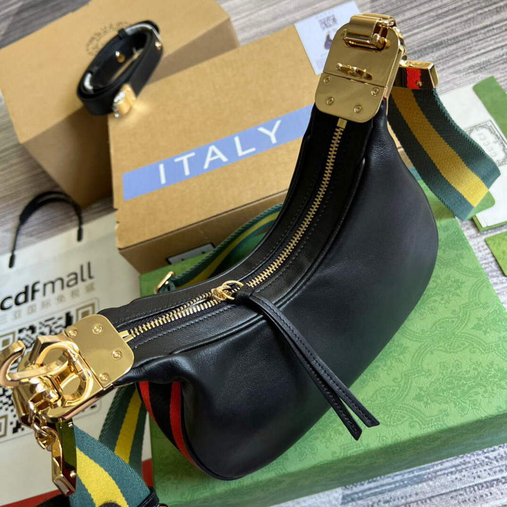Gucci 699409 Gucci Attache small shoulder bag Black