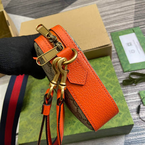 Gucci 699439 Ophidia GG Small Crossbody Bag Bright orange - Default Title - View 3