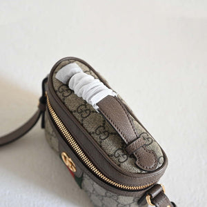 Gucci 699532 Ophidia GG top handle mini bag Beige Brown - Default Title - View 9