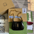 Gucci 699651 Jackie 1961 Mini Shoulder Bag Black - Default Title - View 1