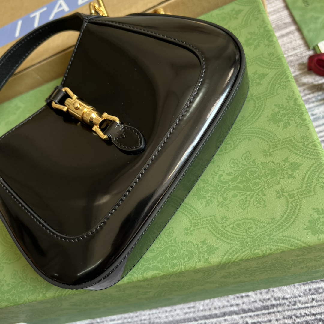 Gucci 699651 Jackie 1961 Mini Shoulder Bag Black - Default Title - View 6