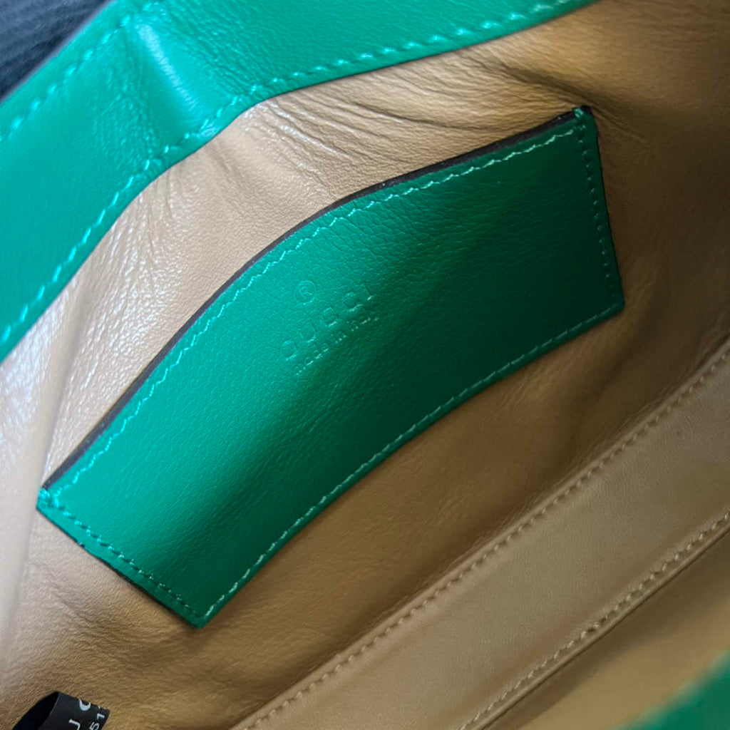 Gucci 699651 Jackie 1961 Mini Shoulder Bag Green