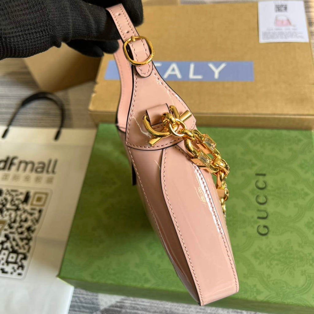 Gucci 699651 Jackie 1961 Mini Shoulder Bag Pink