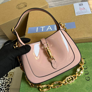 Gucci 699651 Jackie 1961 Mini Shoulder Bag Pink - Default Title - View 4