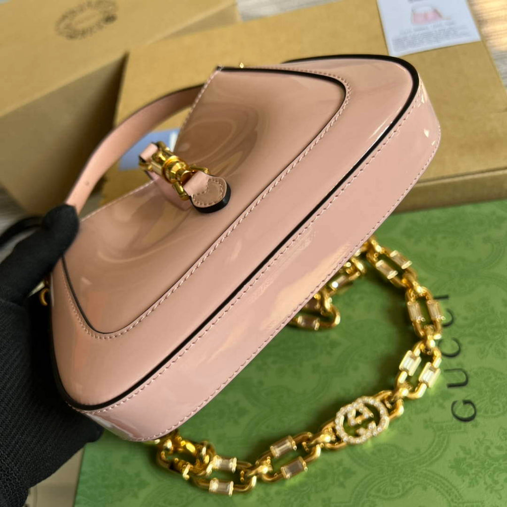 Gucci 699651 Jackie 1961 Mini Shoulder Bag Pink